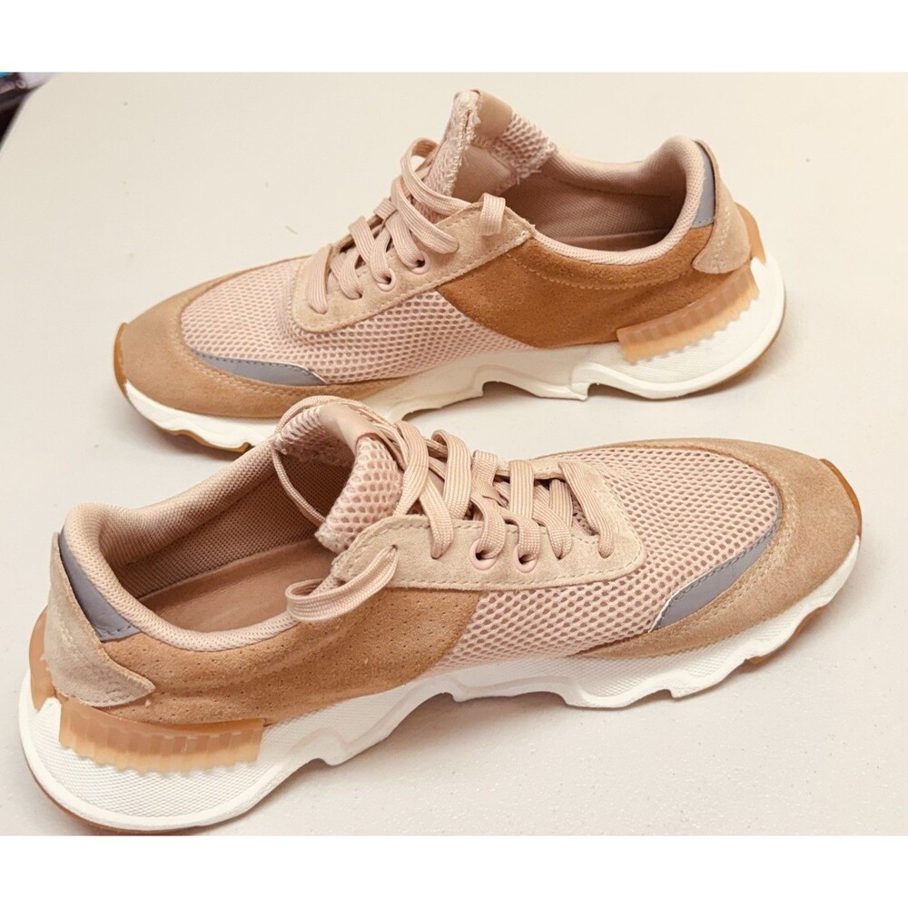 Sorel- Kinetic Lite Lace -Women’s Shoes -Size 10-Peach / Tan- Athletic / Jogging
